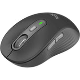 Logitech Signature Plus M750 Wireless Mouse – For Small To Medium Hands, Smartwheel, Bluetooth, Multi Device, 24 Month Battery, Silent Clicks, Customizable Side Buttons, Contoured Shape Graphite
